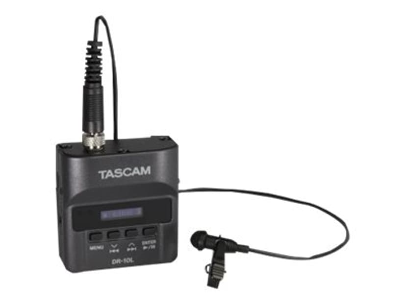 Tascam Digital Audio Recorder With Lavalier Microphone