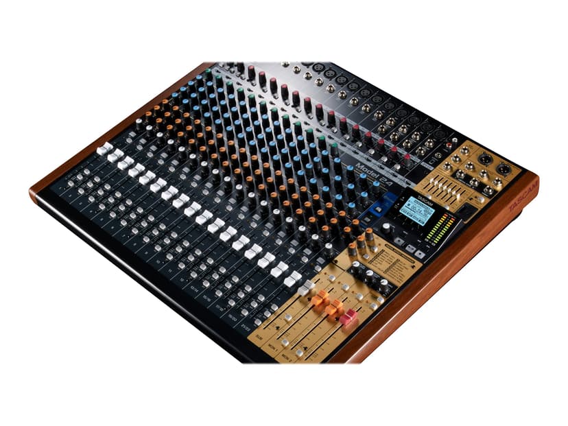 Tascam 22-Ch Analogue Mixer With 24-Track Digital Recorder