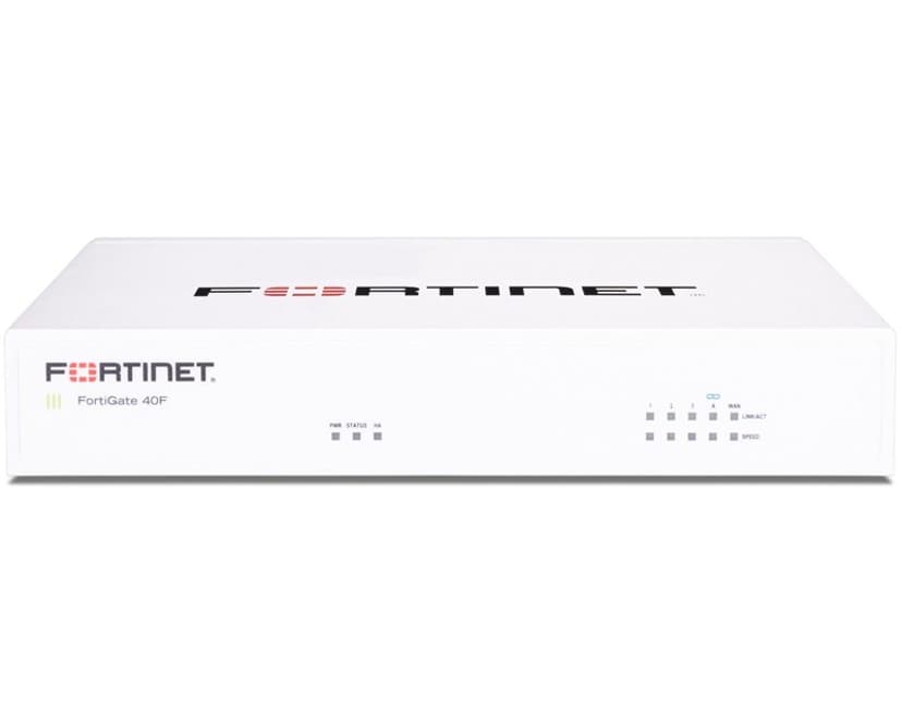 Fortinet FortiGate 40F Brandvägg + 4G-modul