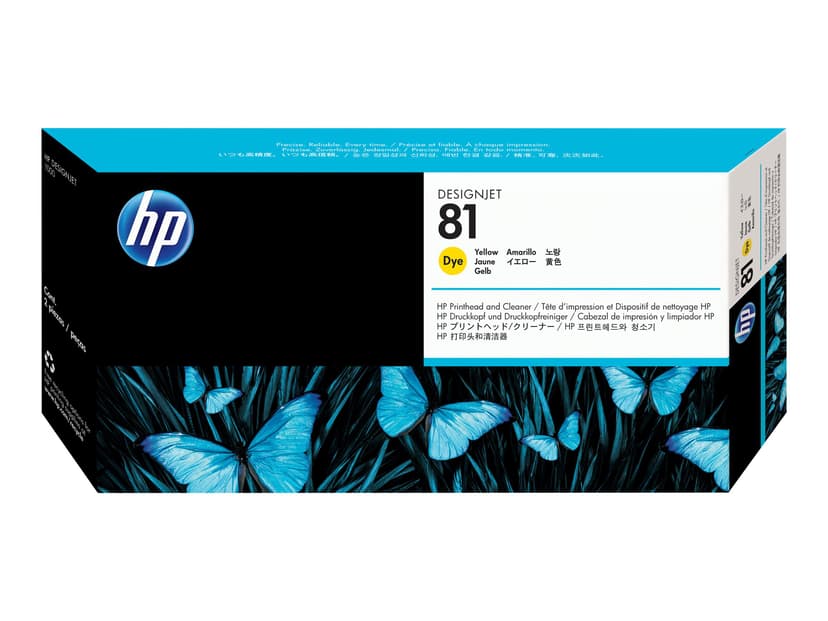 HP Printhead No.81 Gul DJ 5000/5500
