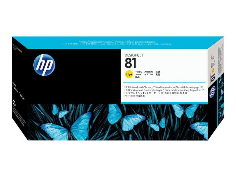 HP Printhead No.81 Gul DJ 5000/5500 (C4953A)