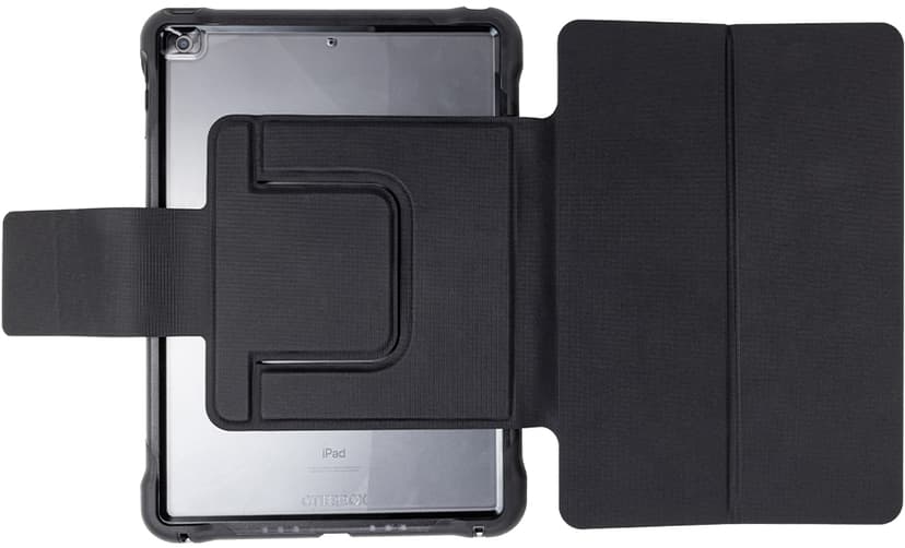 Otterbox Unlimited Series iPad 7th gen (2019), iPad 8th gen (2020), iPad 9th gen (2021) Klar, Svart kristall