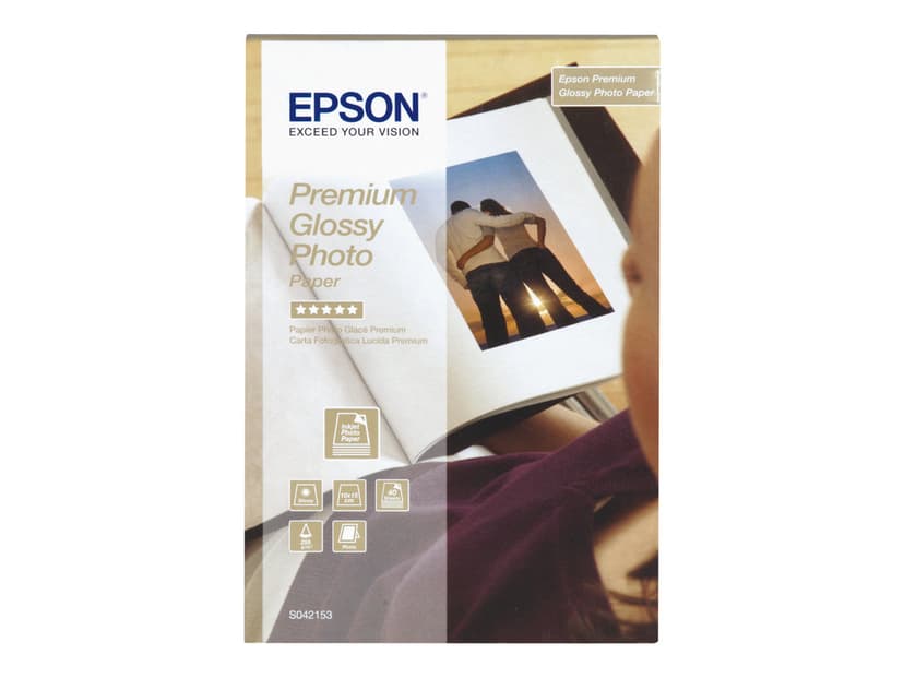 Epson Paperi Photo Premium Glossy 10X15cm 40 arkkia 255G