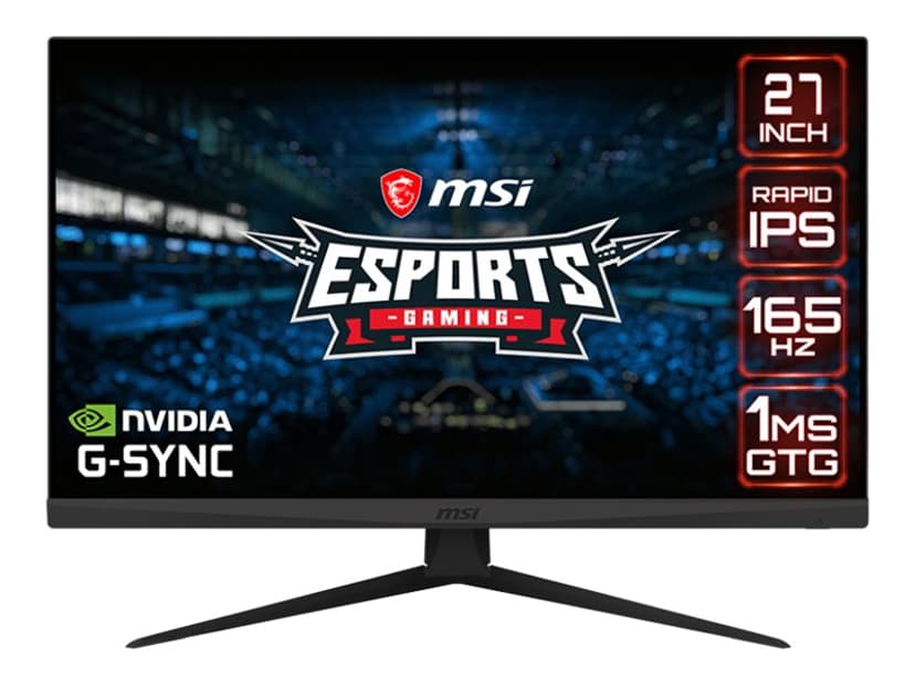 MSI Optix G273QF 27" 2560 x 1440 16:9 IPS 165Hz