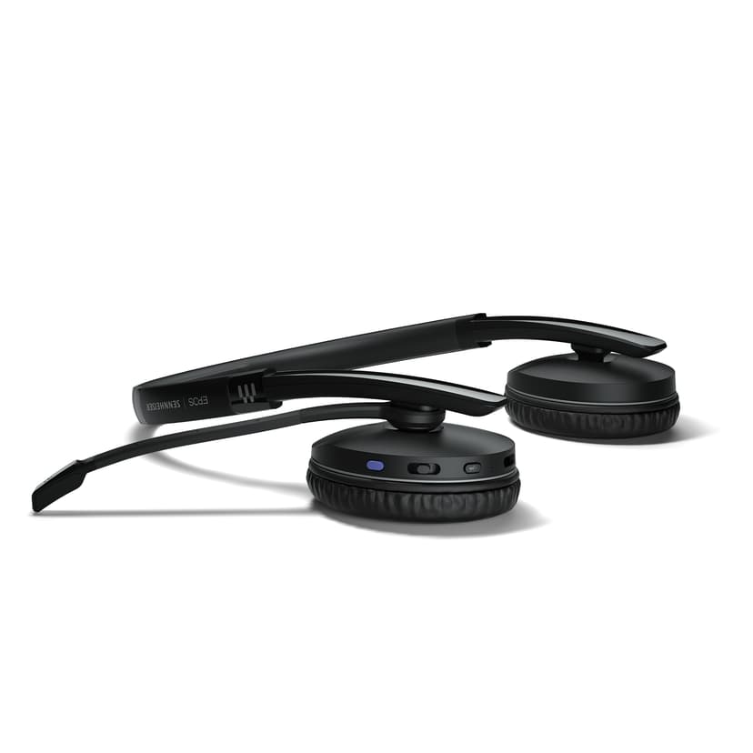 EPOS ADAPT 260 Kuuloke + mikrofoni USB-A, USB-A Bluetooth-sovittimen kautta Microsoft Teamsille, Optimoitu UC:lle Stereo Musta