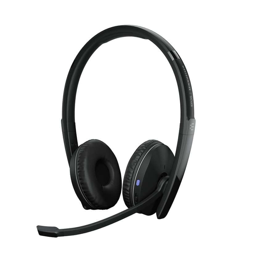 EPOS Adapt 261 Headset USB-C, USB-C via Bluetooth-adapter Microsoft-teams, Optimerad för UC Stereo Svart