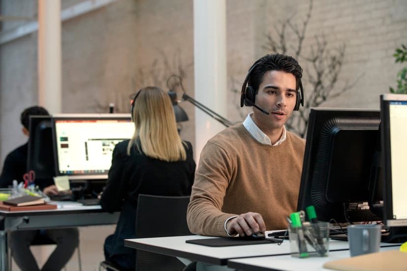 EPOS Adapt 261 Headset USB-C, USB-C via Bluetooth-adapter Microsoft-teams, Optimerad för UC Stereo Svart