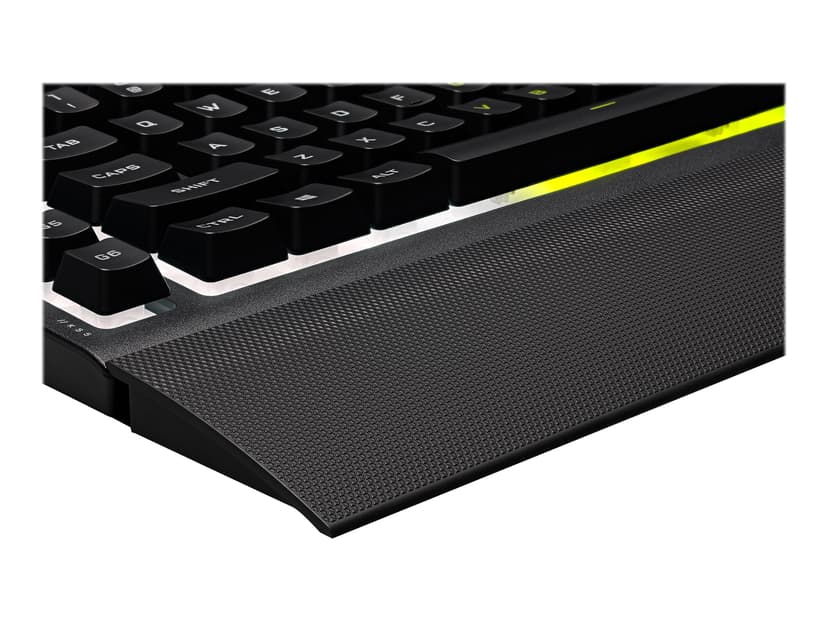 Corsair Gaming K55 RGB PRO Kabelansluten Nordisk Svart Tangentbord