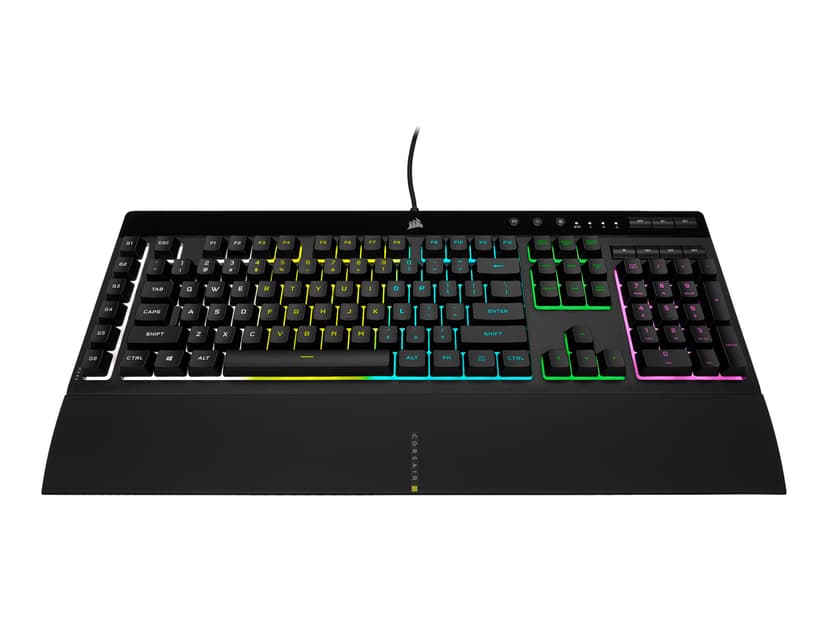 Corsair Gaming K55 RGB PRO Langallinen, USB Pohjoismaat Näppäimistö