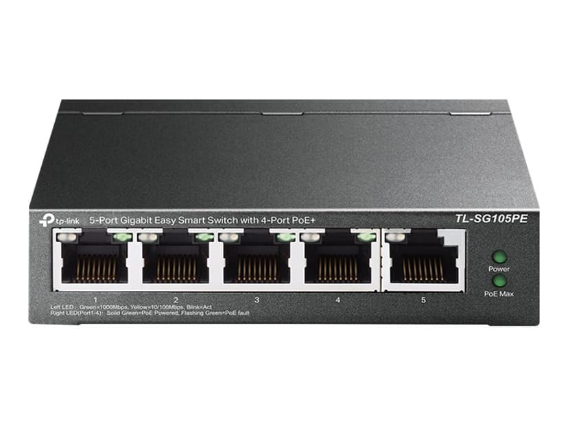 TP-Link TL-SG105PE 5-Port PoE 65W Switch