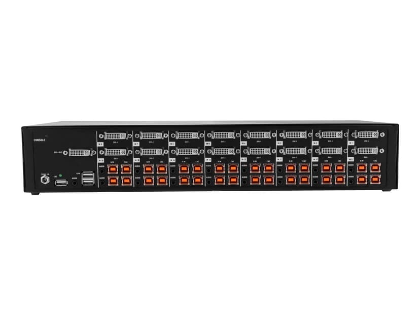 Black Box NIAP 3.0 Secure KVM Switch - DVI-I USB CAC 16-port