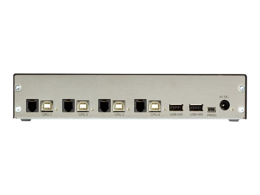 Black Box TC Series KM Desktop Switch, 4-Port, (2) HID