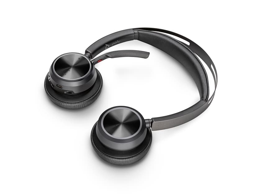 Poly Voyager Focus 2 Office Standard Kuuloke + mikrofoni USB-A Musta