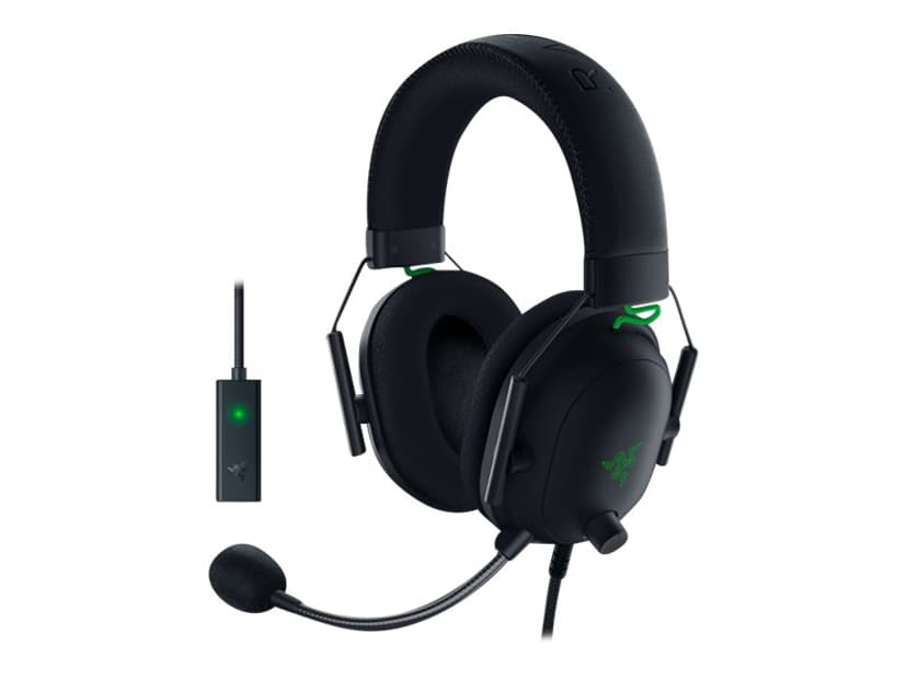Razer Blackshark V2 Gaming Headset Headset 3,5 mm kontakt Stereo Svart