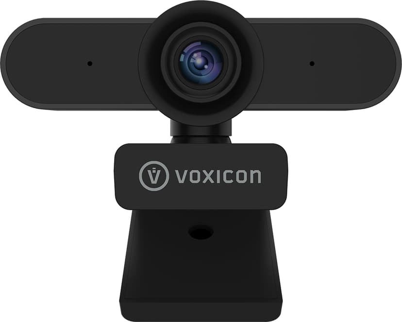 Voxicon Webcam 1080P Wide USB Webcam Zwart