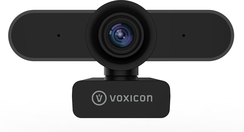 Voxicon Webcam 1080P Wide USB Verkkokamera Musta