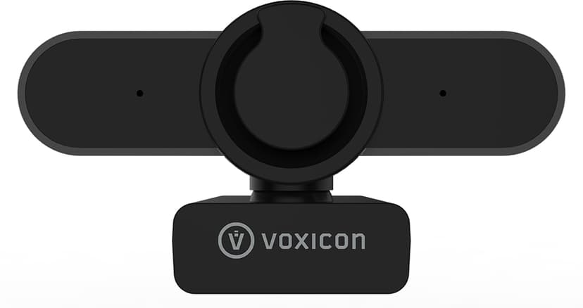 Voxicon Webcam 1080P Wide USB Webbkamera Svart