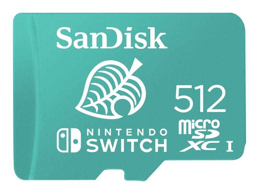 SanDisk Nintendo Switch 512GB mikroSDXC UHS-I minneskort