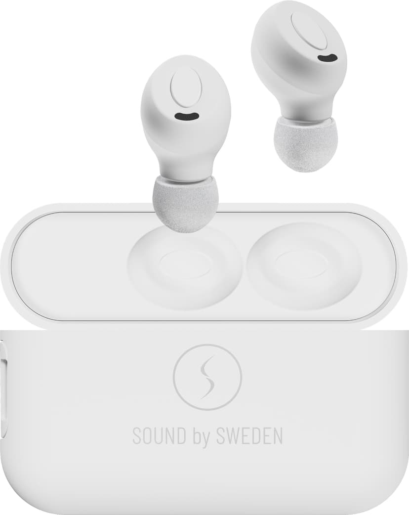 Sound By Sweden Supra NERO-TX PRO True Wireless ANC Täysin langattomat kuulokkeet Stereo Valkoinen