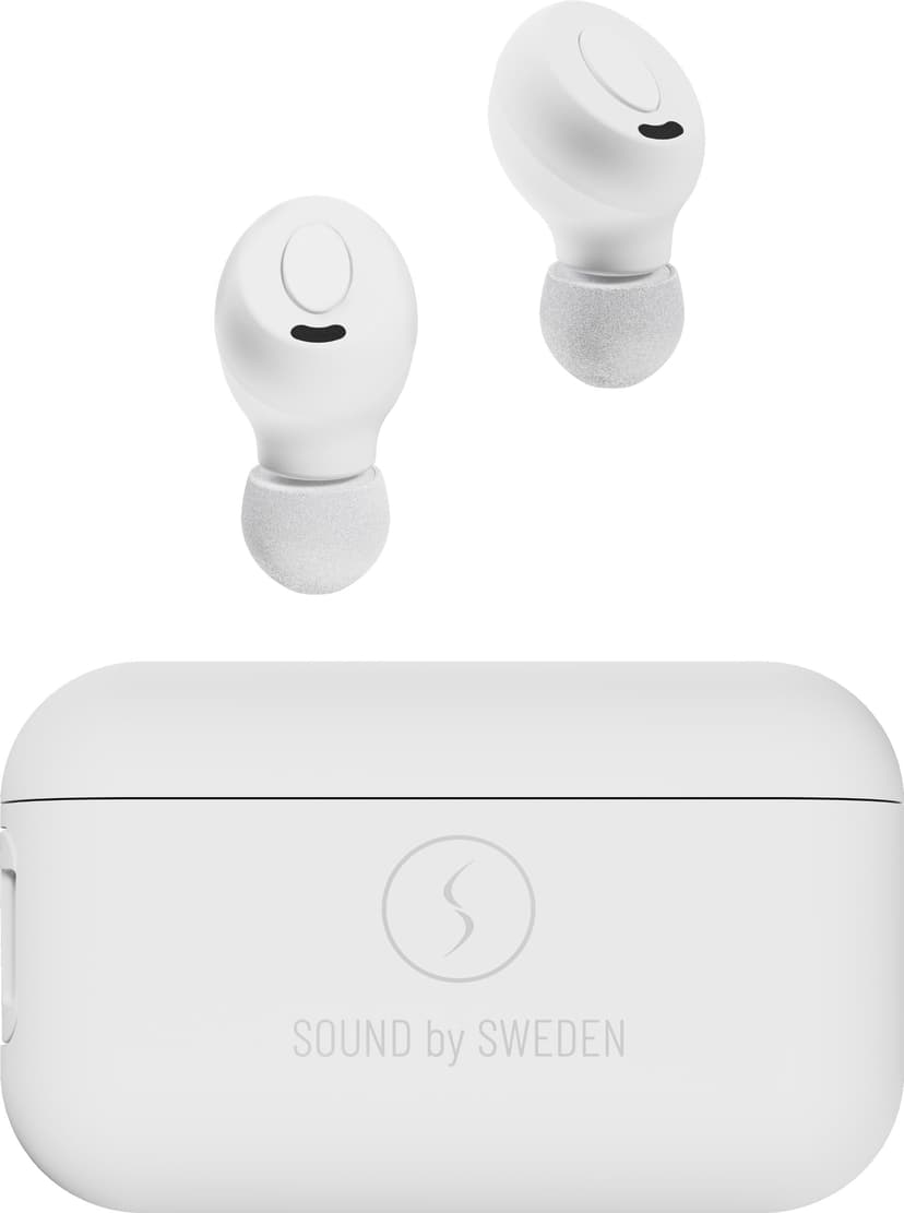 Sound By Sweden Supra NERO TX PRO True Wireless ANC gte tr dl se retelefoner Stereo Hvid