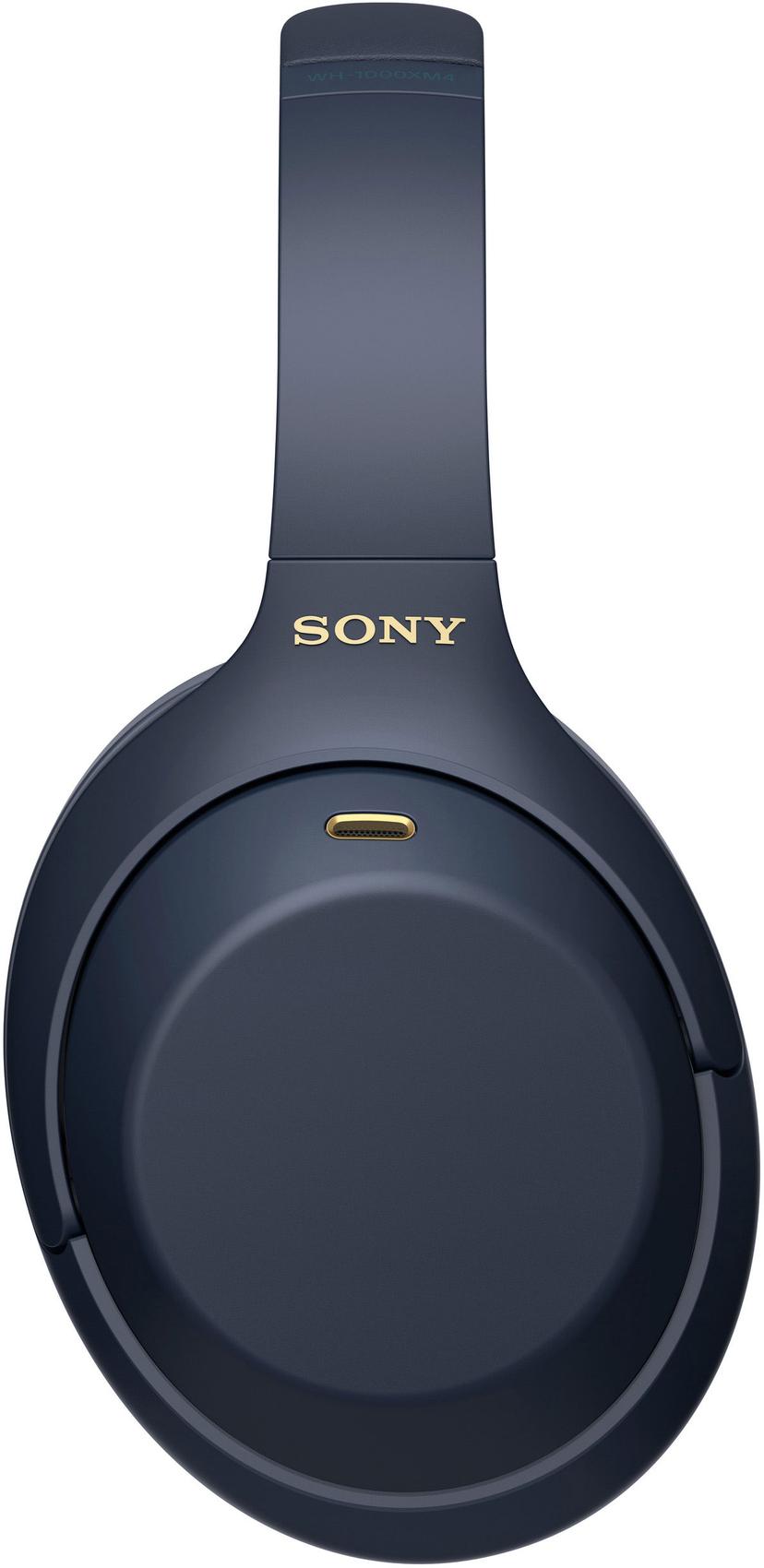 Sony WH-1000XM4 Hovedtelefoner 3,5 mm jackstik Blå