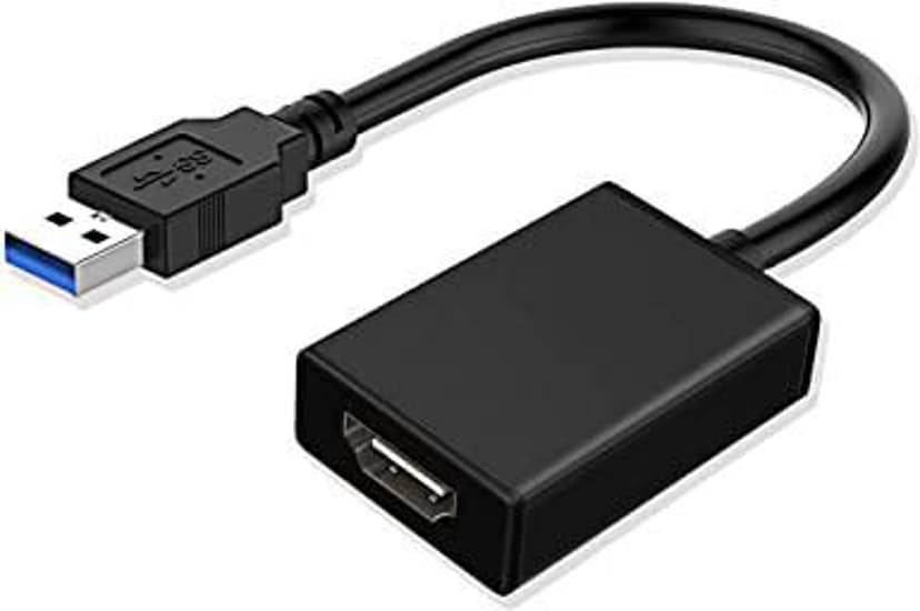 Microconnect Microconnect MC-USB3.0HDMI videokaapeli-adapteri 0,15 m HDMI-tyyppi A (vakio) USB A-tyyppi Musta