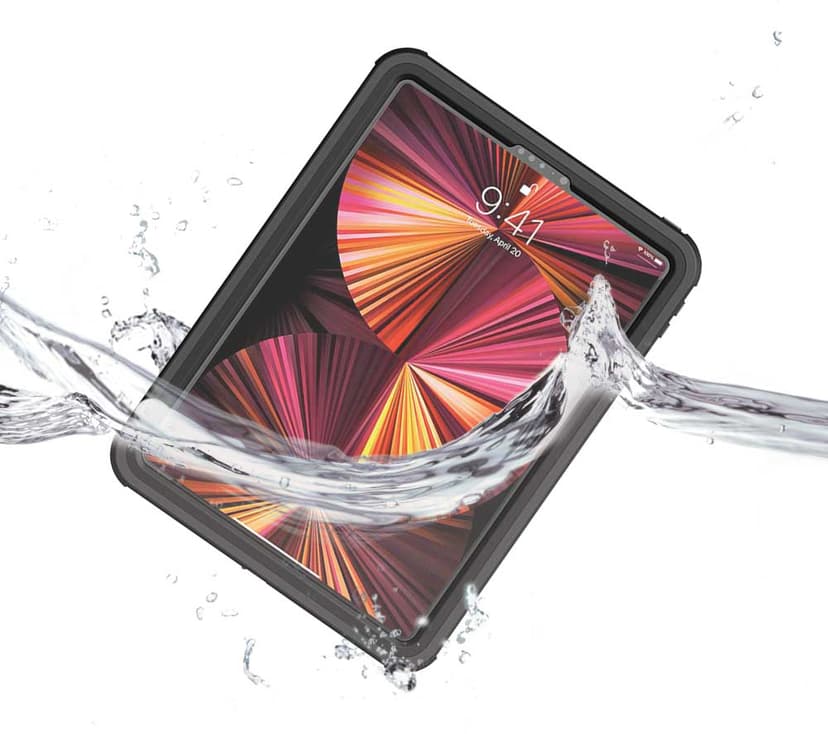 ARMOR-X Vedenpitävä kotelo iPad Pro 11" (2nd gen), iPad Pro 11" (3rd gen), iPad Pro 11" (4th gen) Musta/kirkas