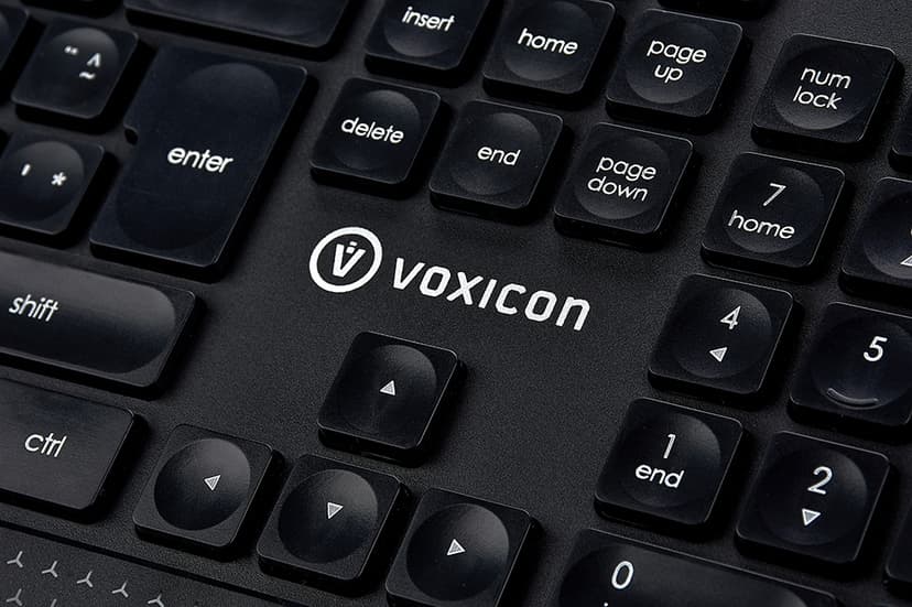 Voxicon Wireless Näppäimistö 602Wl Black Langaton, 2.4 GHz Pohjoismaat Näppäimistö