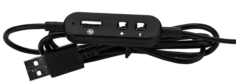 Voxicon M755U Volume Controll USB Kuuloke + mikrofoni USB-A