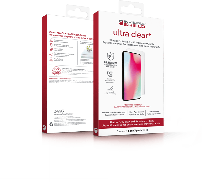 Zagg InvisibleShield Ultra Clear+ Sony Xperia 10 III