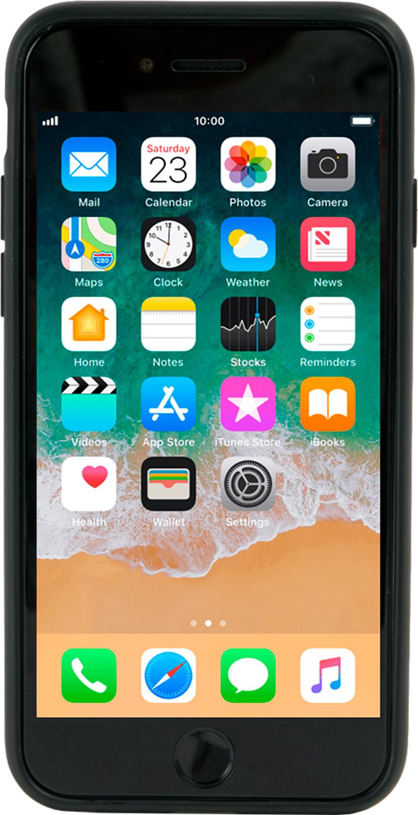 Cirafon Silicone Case iPhone 7, iPhone 8, iPhone SE (2020), iPhone SE (2022) Sort