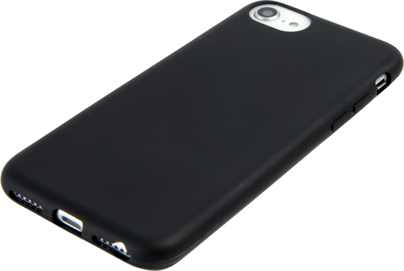 Cirafon Silicone Case iPhone 7, iPhone 8, iPhone SE (2020), iPhone SE (2022) Sort