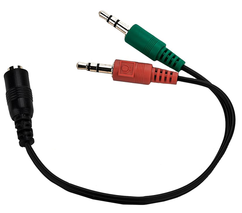 Acutek Acutek 216S Volume Controll + 2X3.5 Adapter Headset 3,5 mm kontakt Stereo