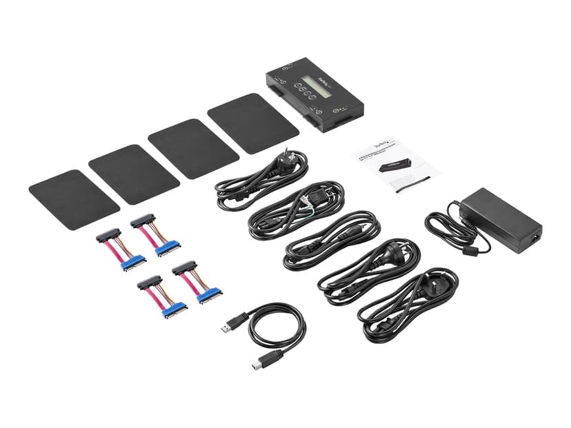 Startech 4 Bay SSD/HDD Hard Drive Eraser, 2.5" & 3.5" SATA