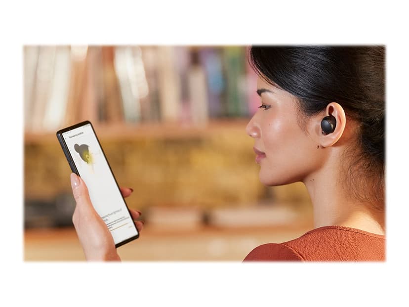 Sony Sony WH-1000XM4 draadloze hoofdtelefoon met ruisonderdrukking Werkelijk draadloze koptelefoon Zwart