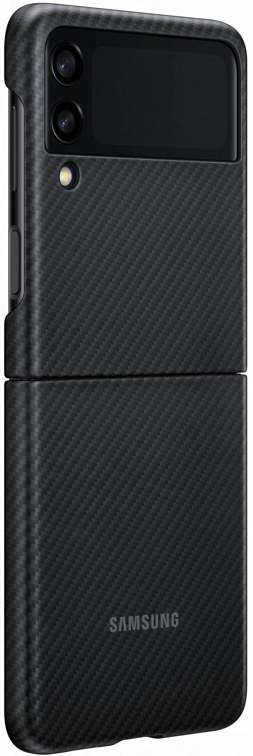Samsung EF-XF711 Aramid Cover Samsung Galaxy Z Flip 3 Svart