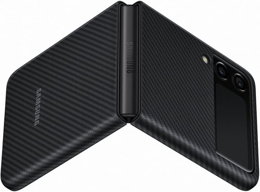 Samsung EF-XF711 Aramid Cover Samsung Galaxy Z Flip 3 Svart