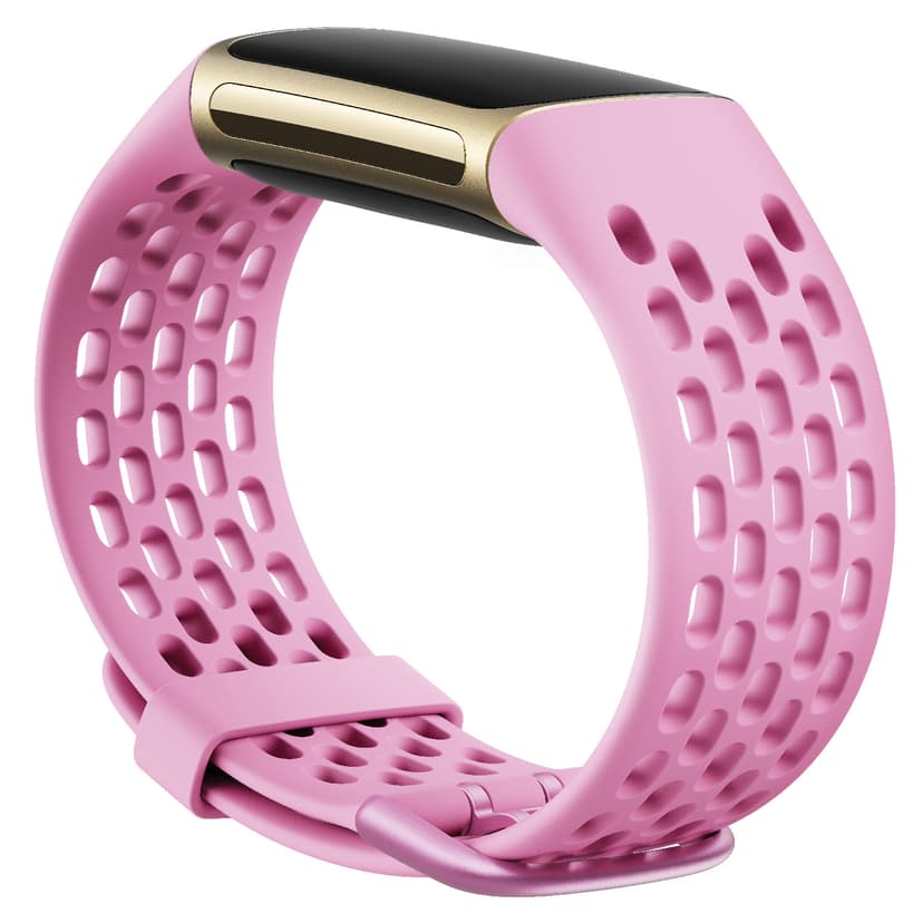 Fitbit Sport Band Frosted Lilac Small -ranneke - Charge 5