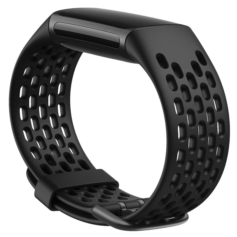 Fitbit Sport Band Black Large -ranneke - Charge 5