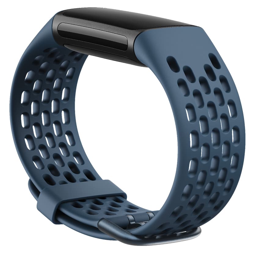 Fitbit Sport Band Deep Sea Small - Charge 5 -ranneke