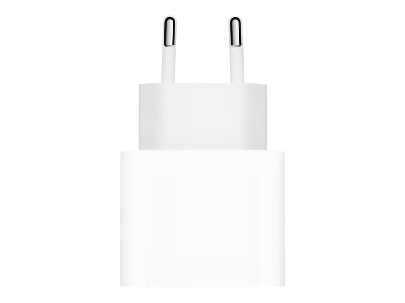 Apple 20W USB-C Power Adapter + Earpods With Lightning Valkoinen