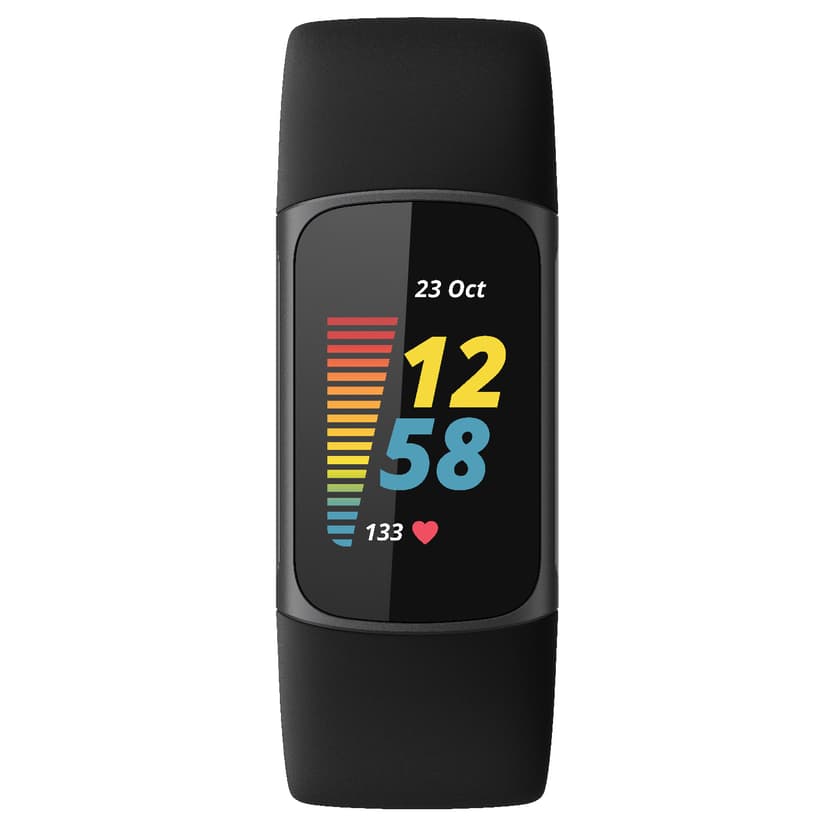 Charge Fitbit Black/Graphite Aktivitetspårare 5 (FB421BKBK)