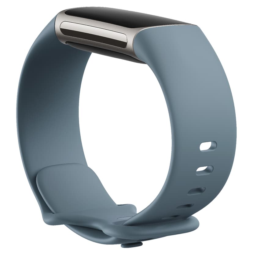 Fitbit Charge 5 Steel Blue/Platinum Aktivitetssporer