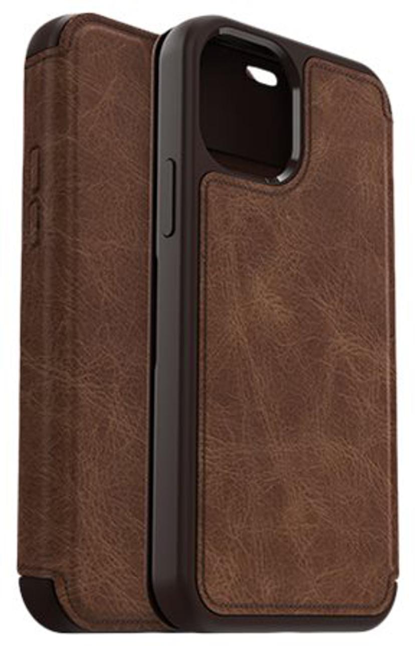 Otterbox Strada Series Folio iPhone 12, iPhone 12 Pro Espresso ruskea