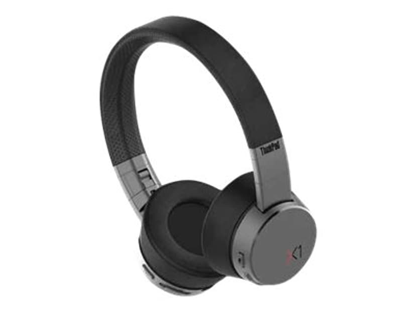 Lenovo ThinkPad X1 Active Noise Cancellation Headphones Harmaa, Hopea, Musta