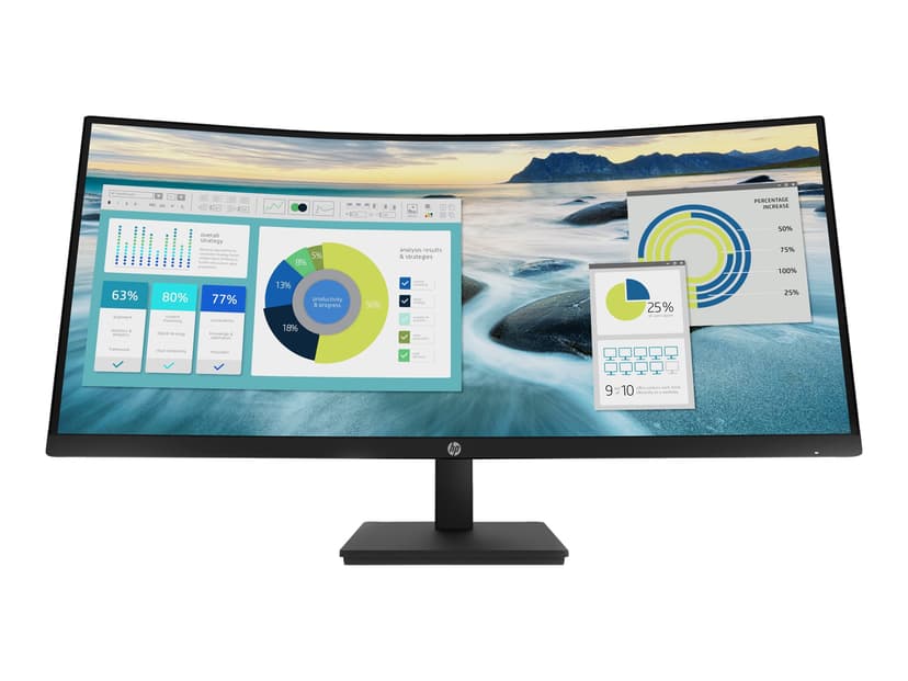HP P34HC G4 34" 3440 x 1440 21:9 VA 60Hz