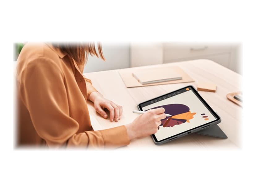 Logitech Combo Touch for iPad Pro 1/2/3 & 4 Gen 11" Langallinen, Apple Smart connector Pohjoismainen Harmaa Näppäimistö- ja kalvokotelo