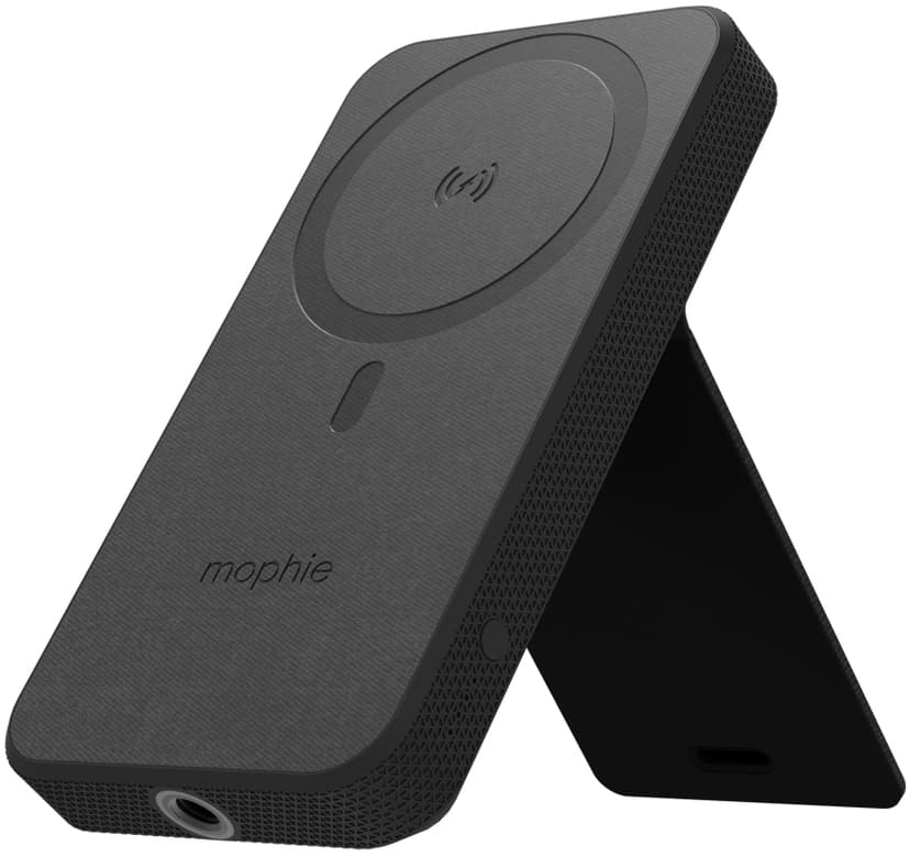 Mophie snap+ juice pack stand 10000milliampere hour Musta