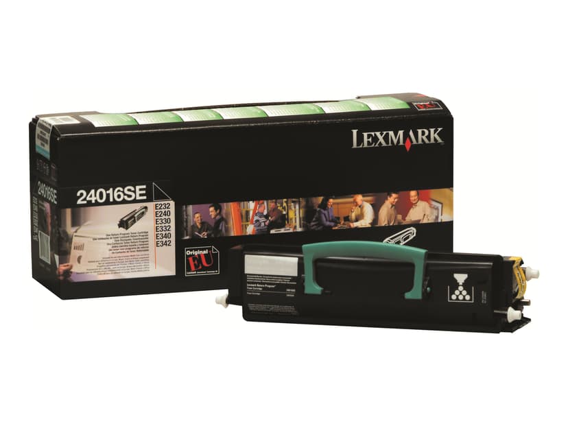 Lexmark Värikasetti Musta - E232