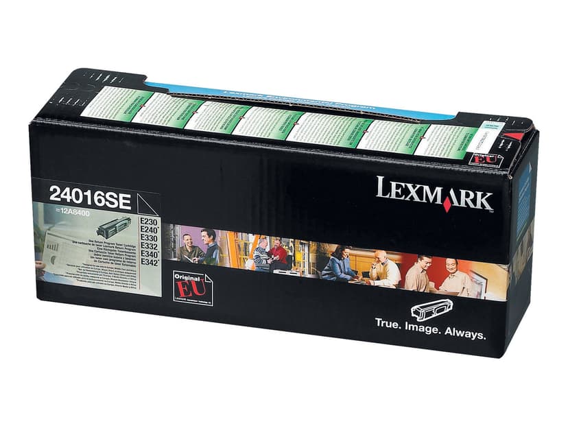 Lexmark Värikasetti Musta - E232
